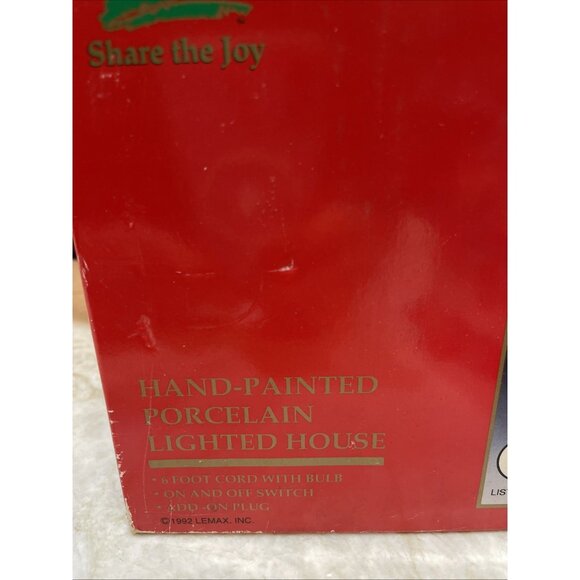 Lemax Dickensvale Village HATHAWAY GENERAL STORE Lighted Building Vintage 1992 - Picture 11 of 12